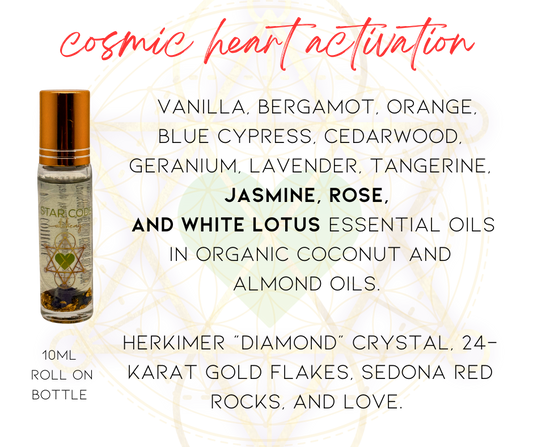 COSMIC HEART ACTIVATION Essential Oil Roll On