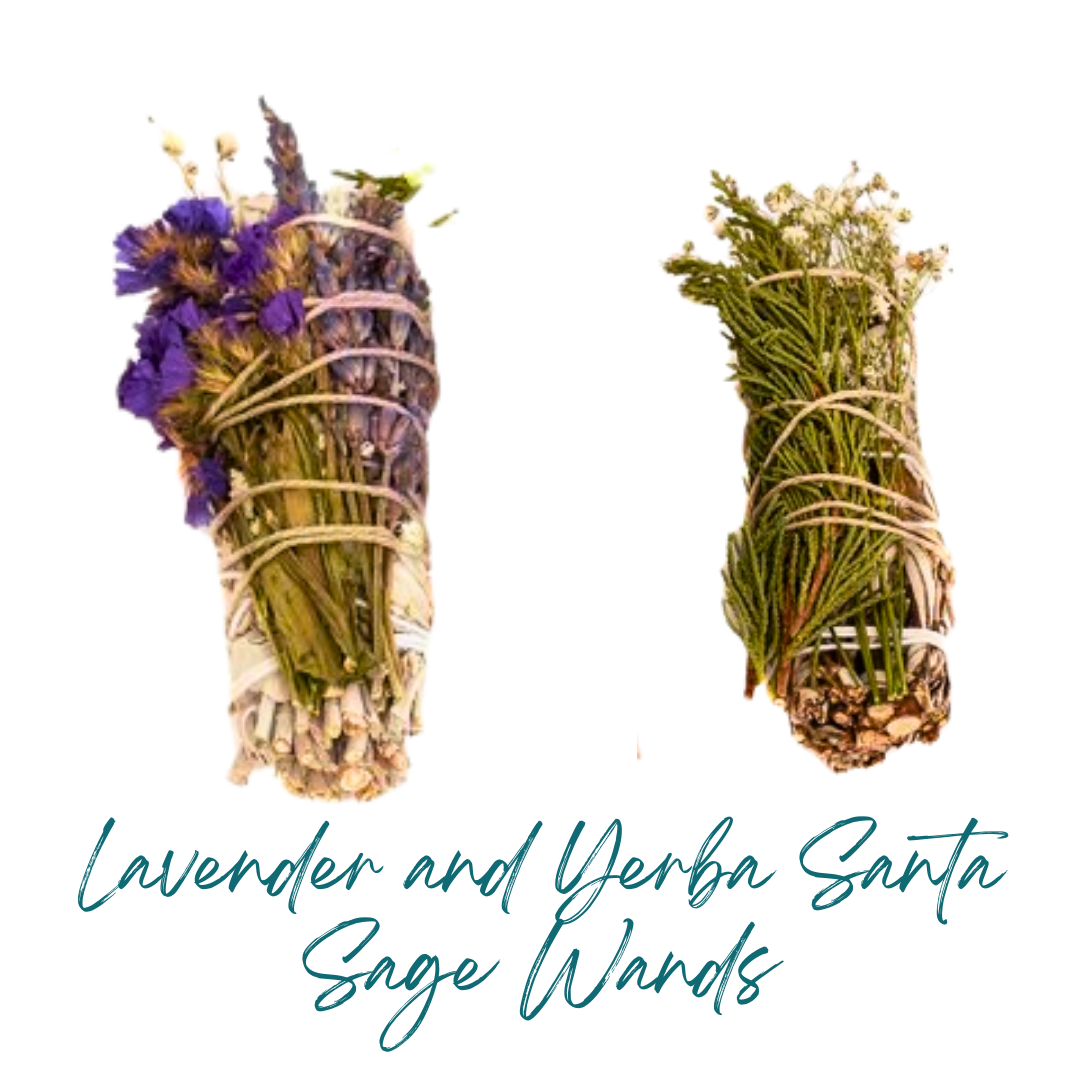 Sedona Deluxe Lavender Crystalline Sage Smudge Kit