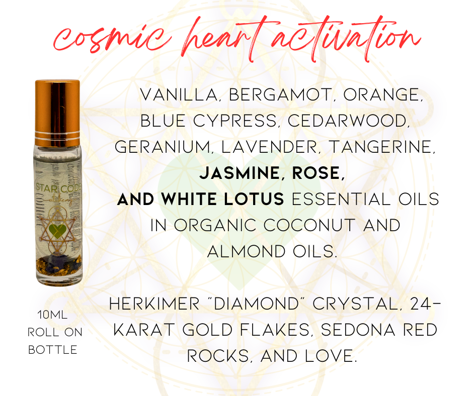 COSMIC HEART ACTIVATION Essential Oil Roll On