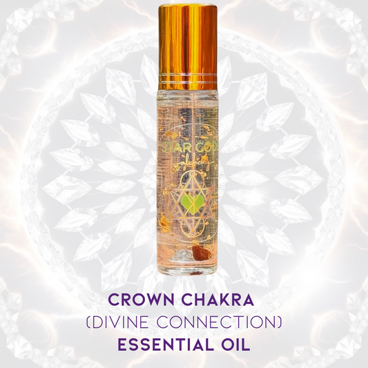 Crown (7th) Chakra Essential Oil Roll On: Heal & Transcend