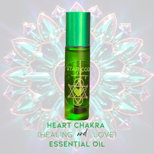 Heart (4th) Chakra Essential Oil Roll On: Love & Attract