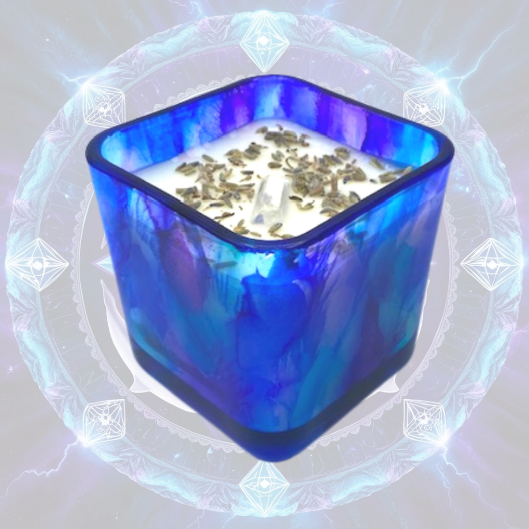 PEACEFUL PORTAL Crystal Candle