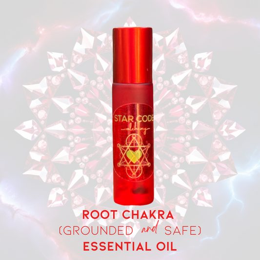 Root (1st) Chakra Essential Oil Roll On: Ground & Secure