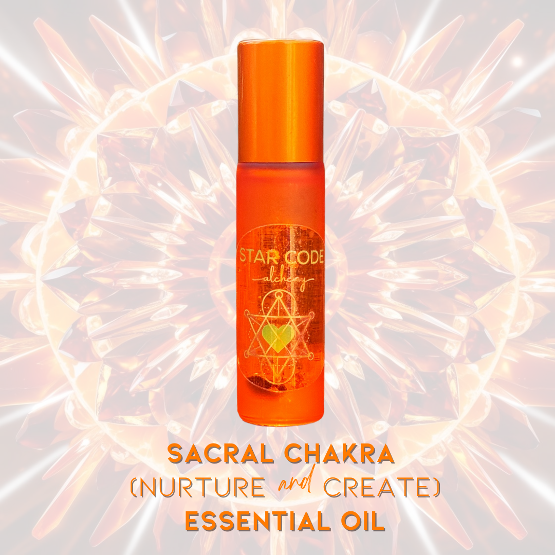 Sacral (2nd) Chakra Essential Oil Roll On: Create & Nurture