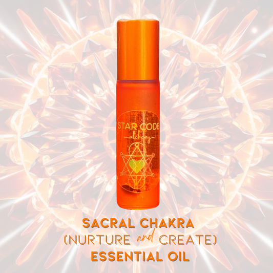 Sacral (2nd) Chakra Essential Oil Roll On: Create & Nurture