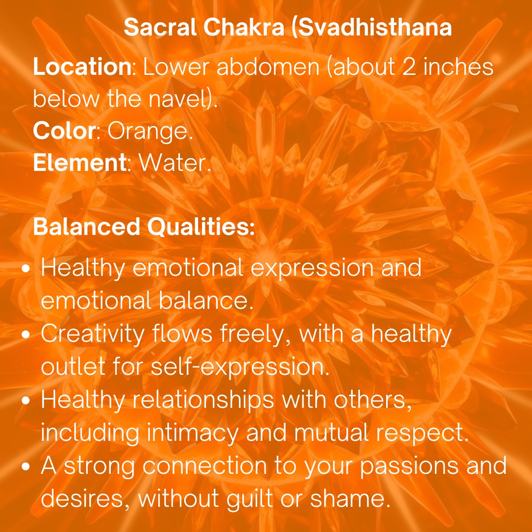 Sacral (2nd) Chakra Essential Oil Roll On: Create & Nurture