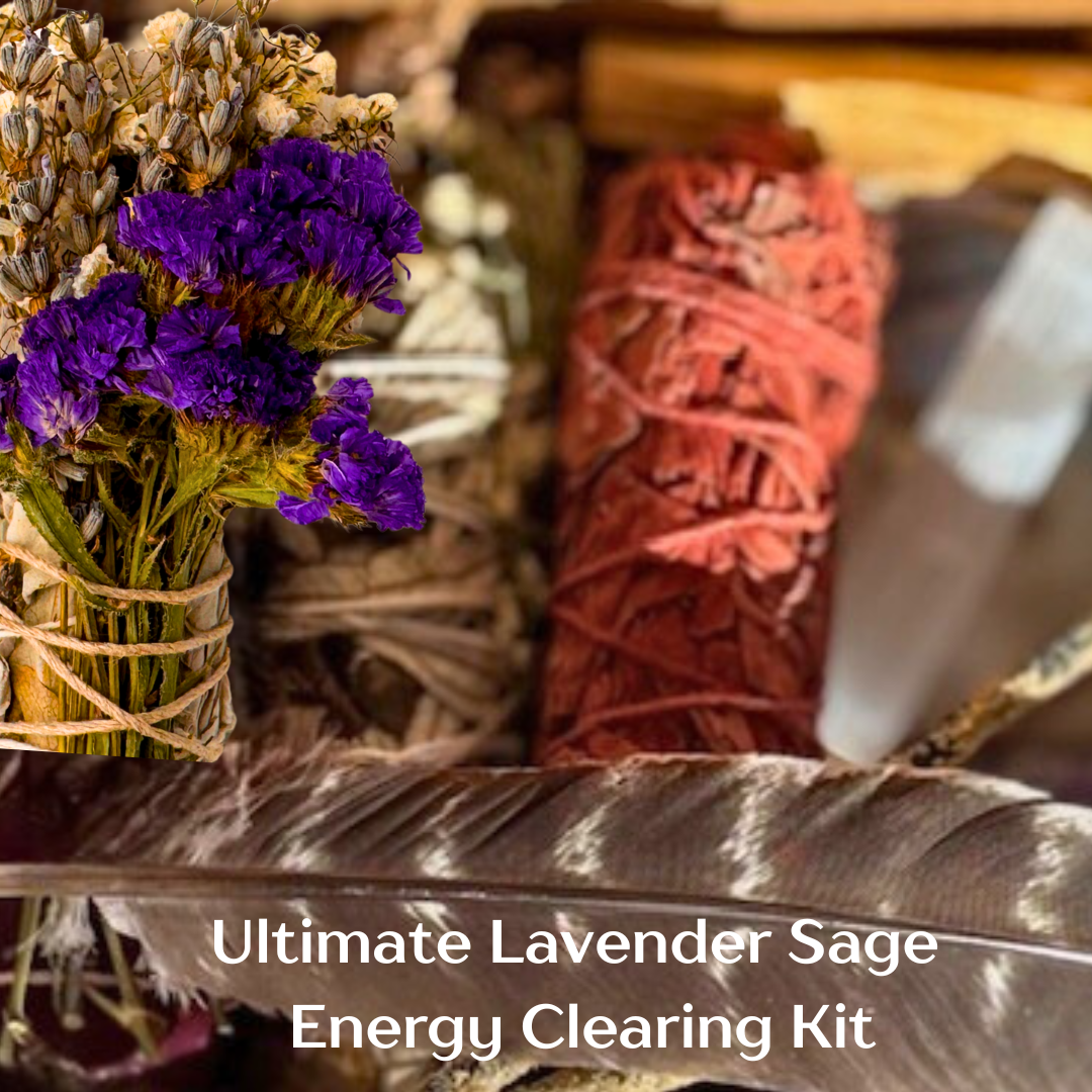 SEDONA ULTIMATE LAVENDER SAGE ENERGY CLEARING KIT